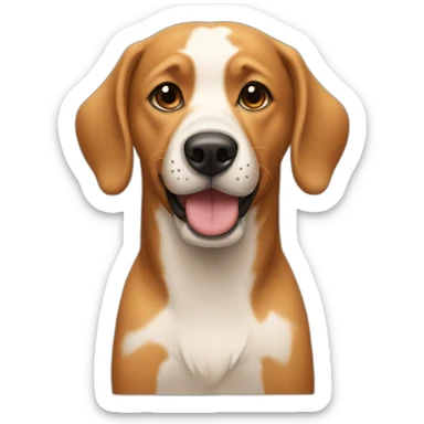 dog with people sticker