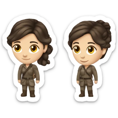 Katniss Everdeen sticker