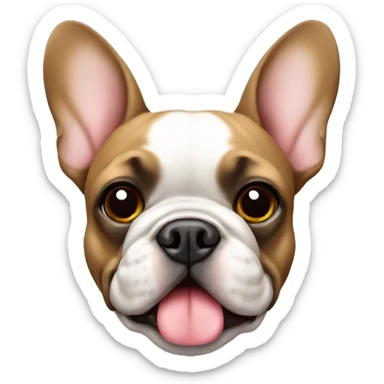 French bulldog sticker