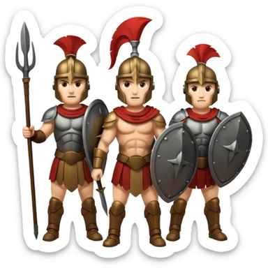 spartan army sticker