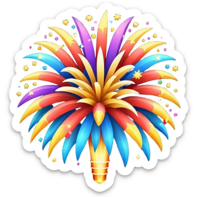 fireworks sticker
