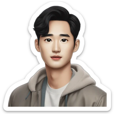 Kim Soo hyun from it’s ok to not be ok sticker