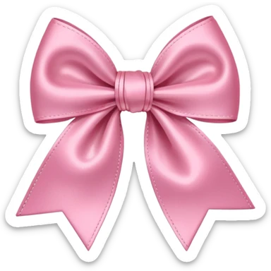 Cute girly bows sticker