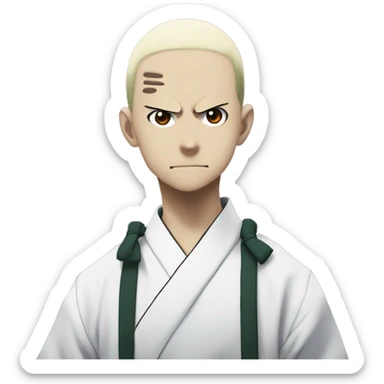 Sukuna antagonist from jujutsu kaisen    sticker
