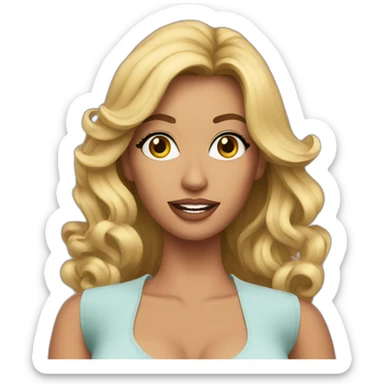 farrah-moan sticker
