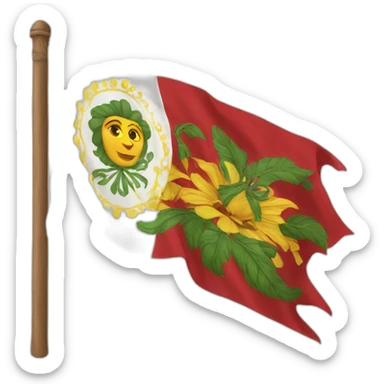 Gypsy flag sticker
