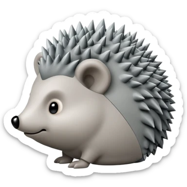 Czech hedgehog sticker