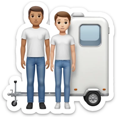 trailor doll mannequin torso for man sticker