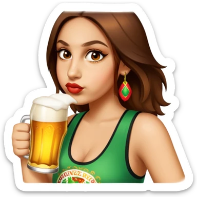 Cerveza Drinker sticker