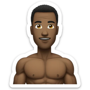 Doumbe qui gagne contre Baki boxe sticker