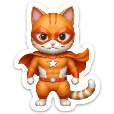 Marvel cat sticker