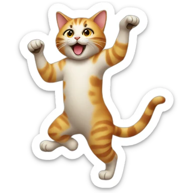 dancing-cat sticker