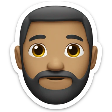 Pino de navi with tan skin sticker