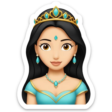 princesse jasmine by aladdin sticker