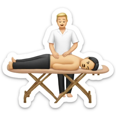 massage sticker