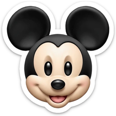 disneyland mickey ears sticker