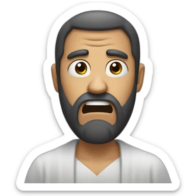 Angry Pharisee sticker