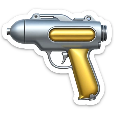 ray gun sticker