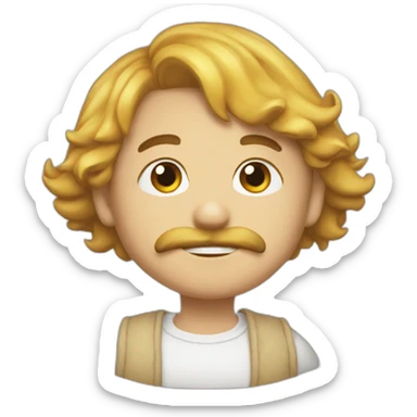 Regarder de côté sticker