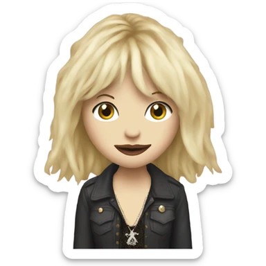 courtney love sticker