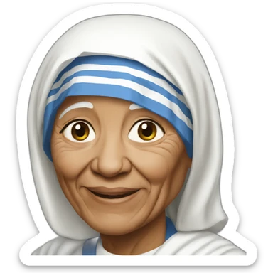 Mother Teresa sticker