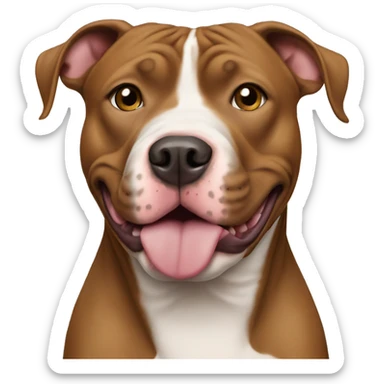 Pit bull sticker