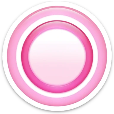 I want a image of pink light circle sticker