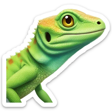 Lizard sticker