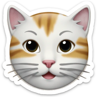 Name tag with kitty scratched out changed to Karen sticker