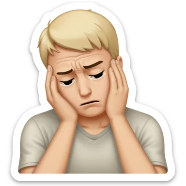 Facepalm  sticker