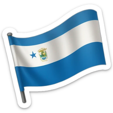 Uruguayan flag sticker