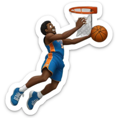 basketteur dunk sticker