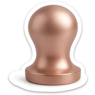 rose gold object, elegant, metallic, soft pink hue, minimal background sticker