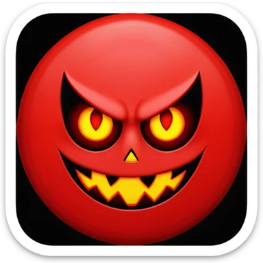 Evil sticker