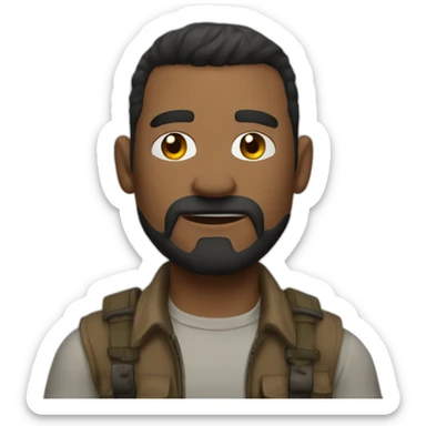 hank from madness combat sticker