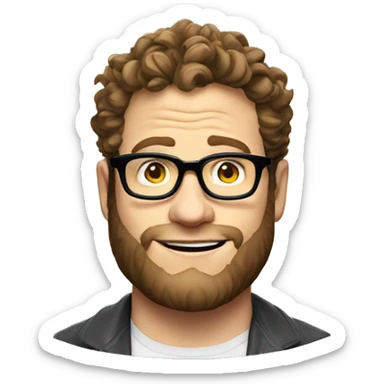 Seth Rogan sticker