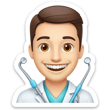 Awesome orthodontist sticker