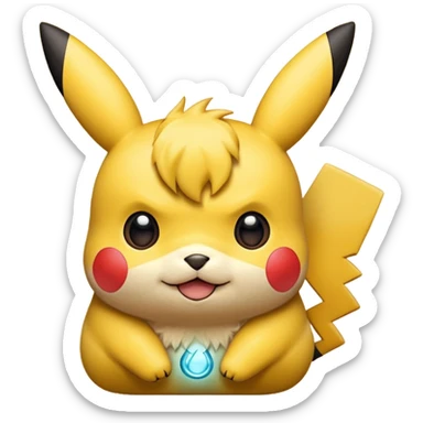 Pikachu version ios sticker