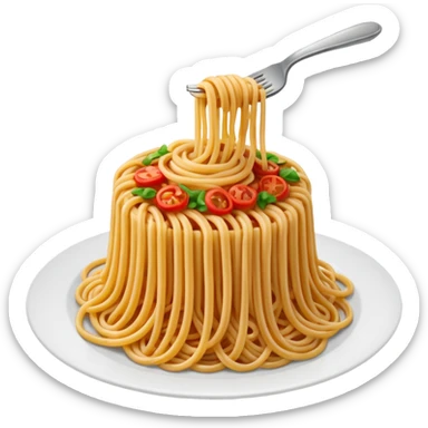 Spaghetti sticker