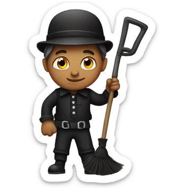 Chimney sweeper sticker