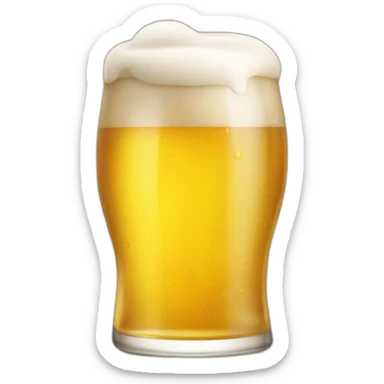 Bière  sticker