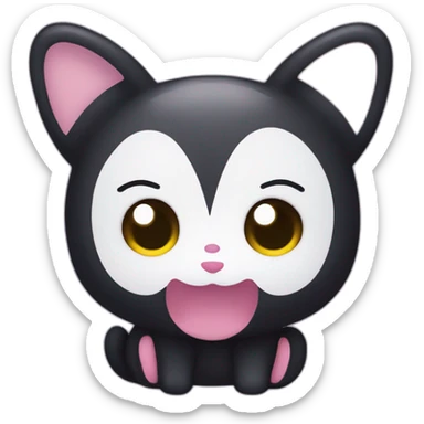 Kuromi Sanrio sticker