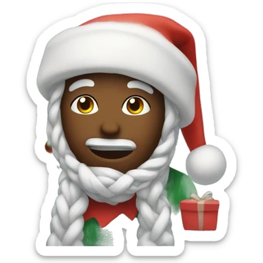 UWU Christmas  sticker