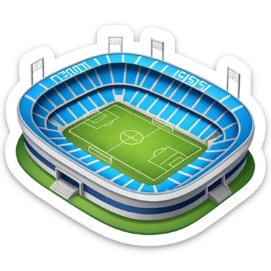 estadio de futebol sticker