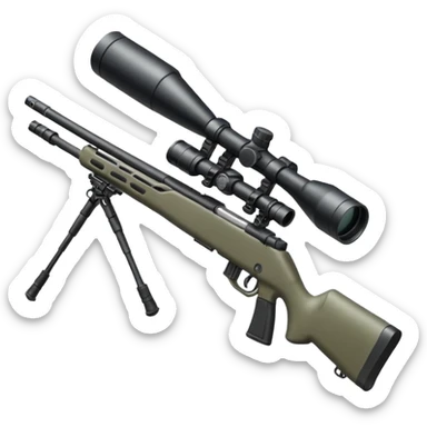 sniper rifle sticker