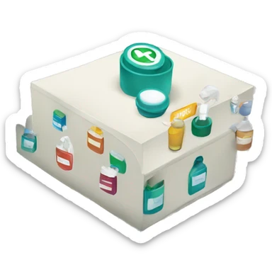 pharmacy locator sticker