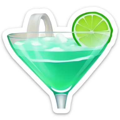 Margarita sip sticker