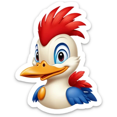 Woody woodpecker  sticker