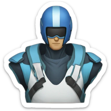 Kaman-rider sticker