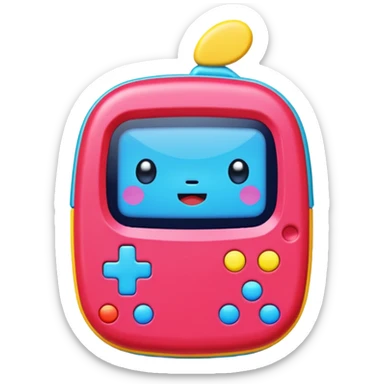 Tamagotchi from the Turning Red movie sticker
